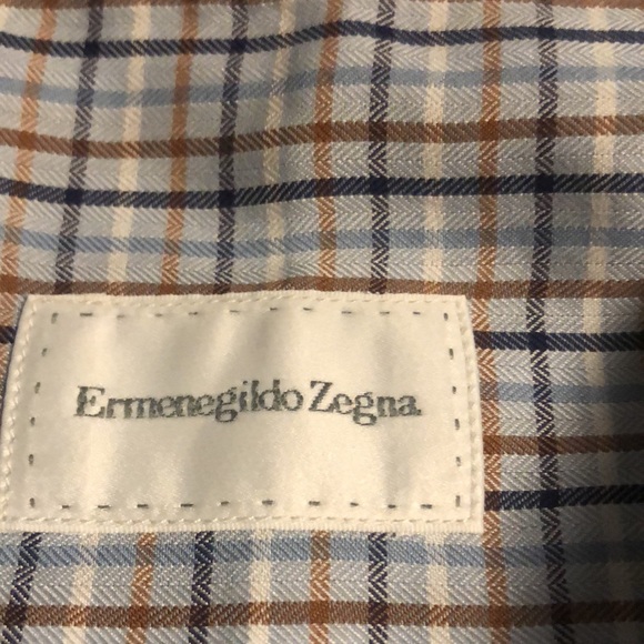 Ermenegildo Zegna Button Down Dress Shirt - Picture 3 of 7